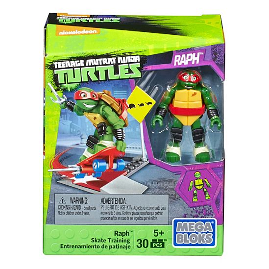 Mega Bloks Teenage Mutant Ninja Turtles Raph Skate Training