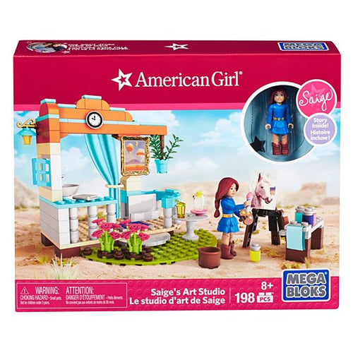 Mega Bloks American Girl Saige Art Studio